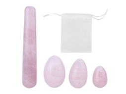 Conjunto De 4 Peças De Ovo Yoni E Massager Para Fortalecimento Vaginal Exercícios Kegel