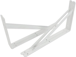 Novo Lon0167 4 Peças Em Destaque, Branco, 90 Graus, Confiável, Suportes De Prateleira Parede Loja, 30cm X 19cm Id