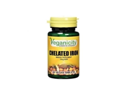 Ferro Quelato 24mg (90 comprimidos) Vegancity