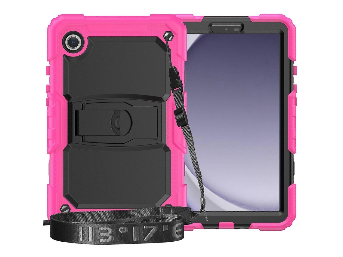 Capa de silicone para tablet Webake com alça de ombro e suporte