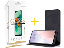 Capa + 2 Películas para Samsung Galaxy S21 FE 5G SKYHE Preto
