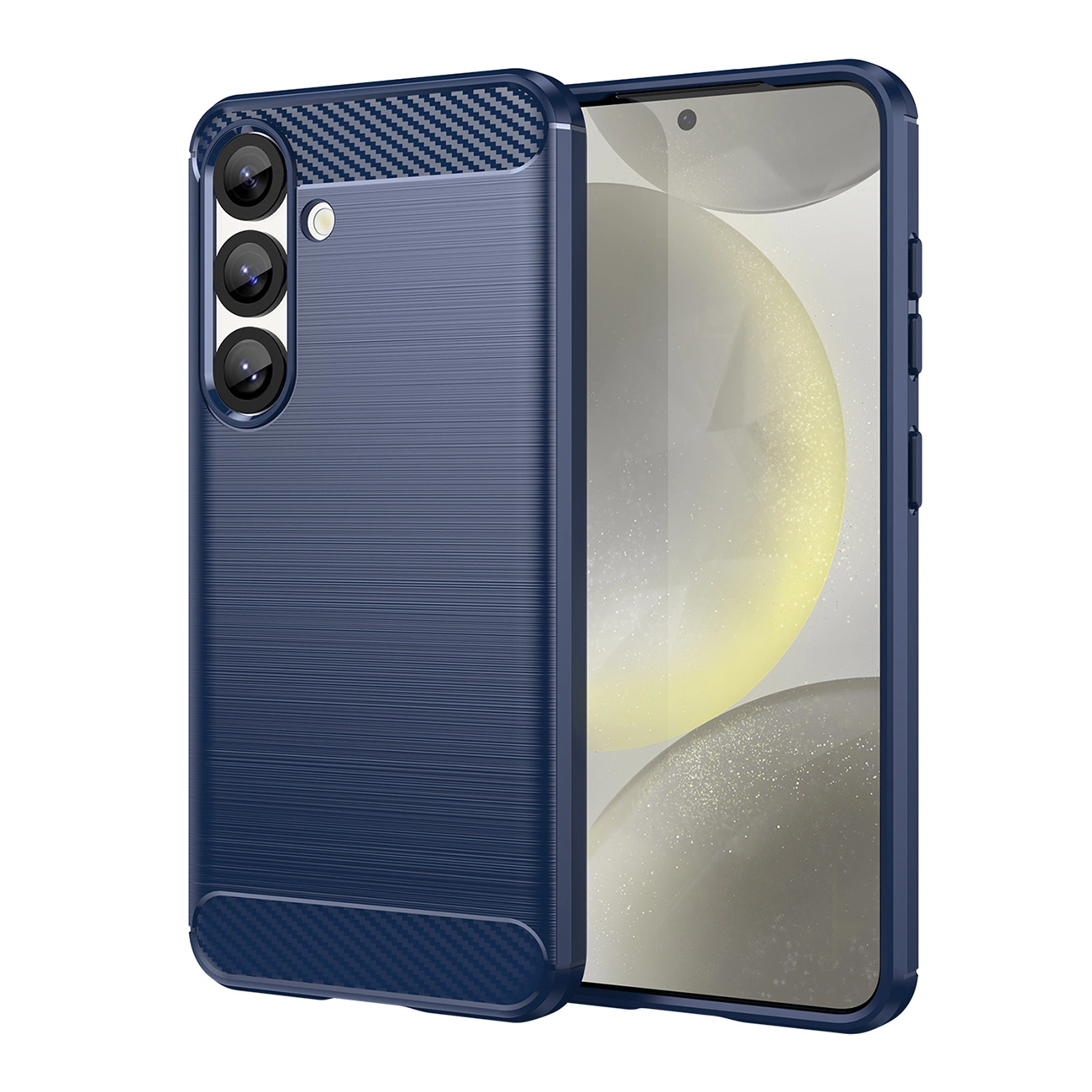 Capa De Carbono De Silicone Hurtel Para Proteção De Telefone Iphone 16e