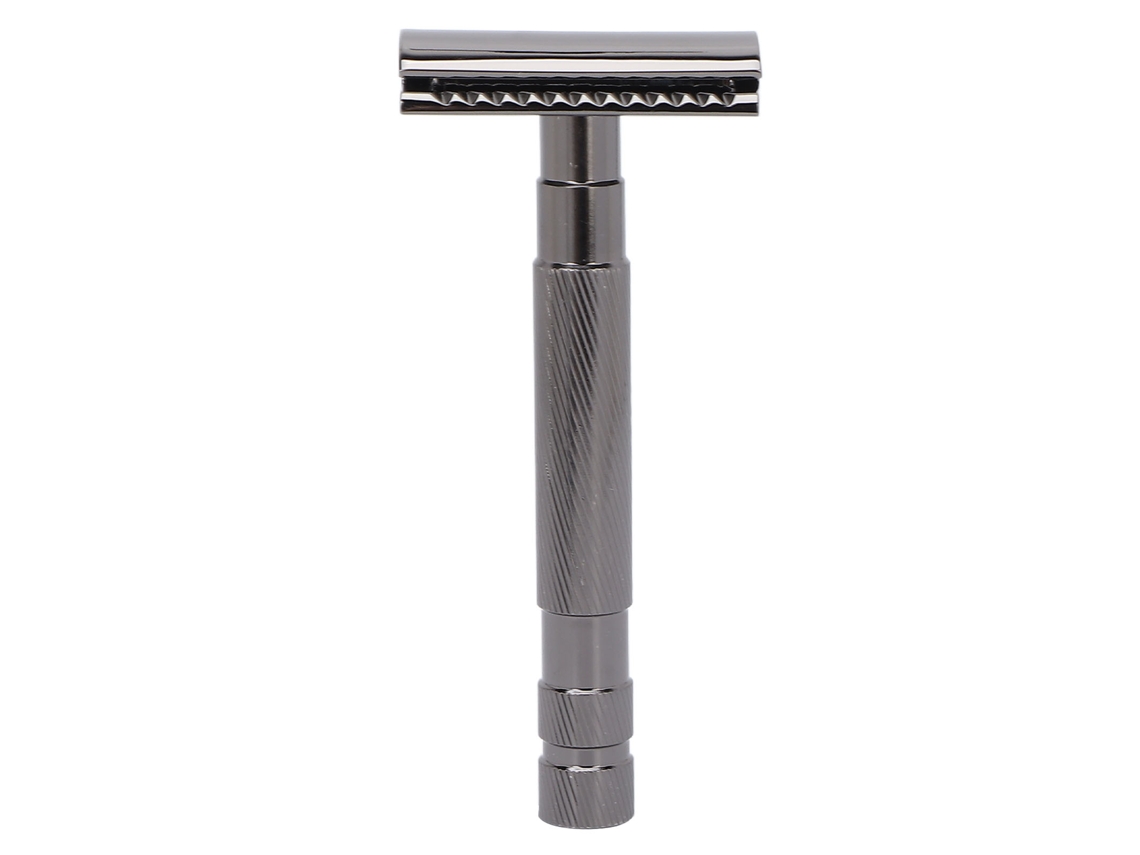 Rastrillo De Segurança Estilo Vintage Com Borda Dupla Para Homem, Design Ergonômico E Antiderrapante, Preciso E Durável