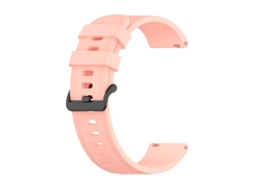 Bracelete Silicone com Fivela GIFT4ME Compativel com Amazfit Gtr Mini 43Mm Rosa