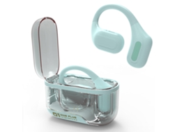 Fones de Ouvido Sem Fio Bluetooth 5.3 HiFi Estéreo com Cancelamento de Ruído, Display Led, Microfone, IP7 à prova d'água JIAPEI (verde)