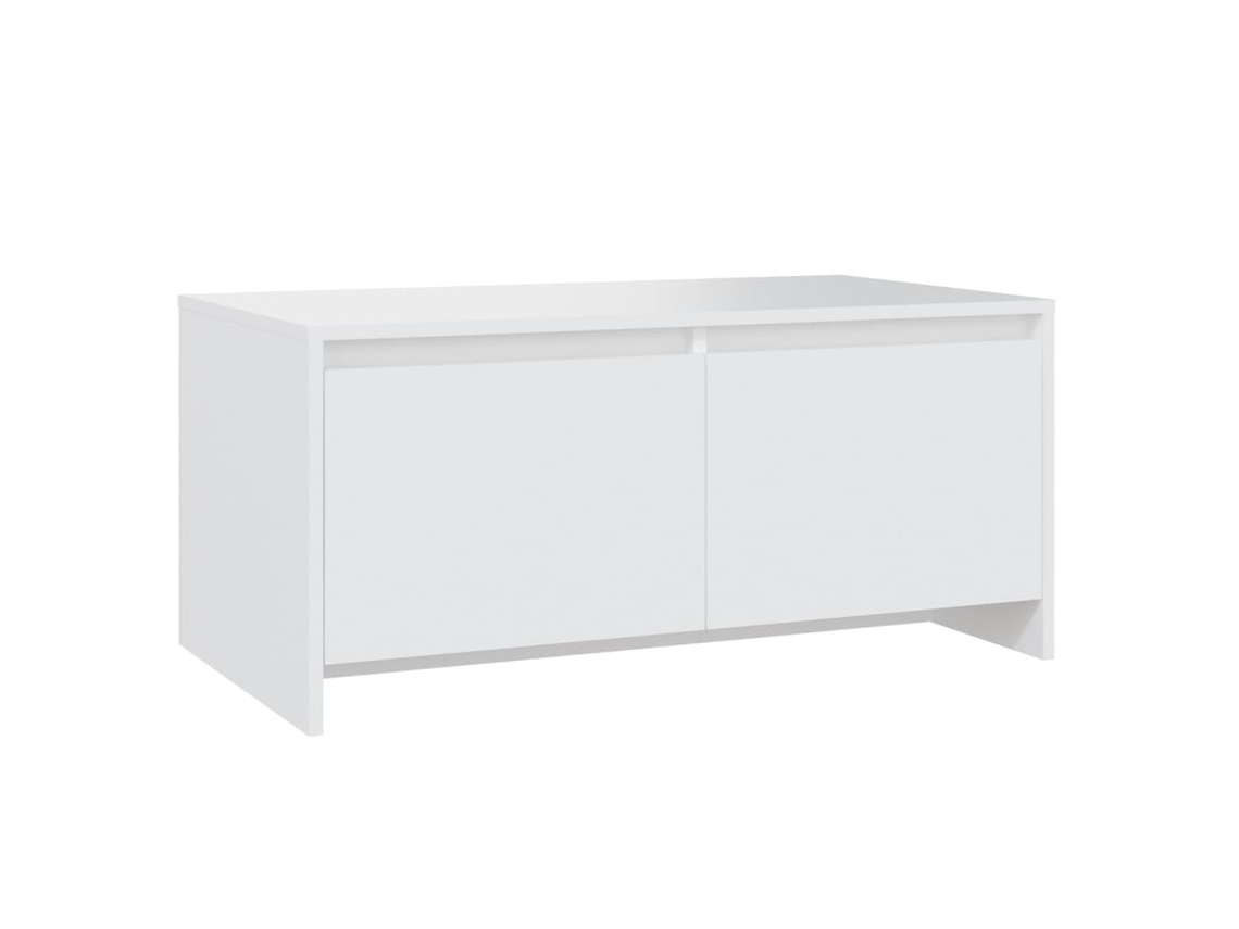 Mesa de centro Madeira Branco MAISON EXCLUSIVE (90x50x41,5 cm)