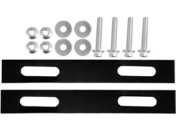 Conjunto De 2 Placas De Montagem Traseiras Para Motocicleta Em Aço Inoxidável, Suporte Leve.