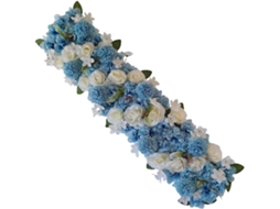 Guirlanda De Flores Artificiais Para Arco De Casamento, Design Flexível, Cores Vibrantes, Painel Floral