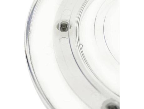 Base giratória manual PRIMEMATIK Transparente (10 cm)