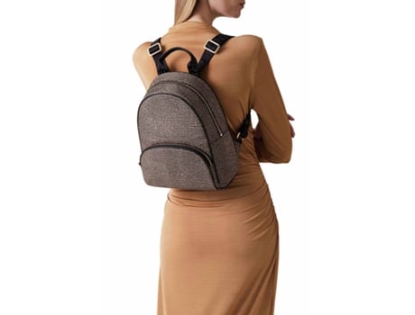 Mochila de Mulher BORBONESE Nylon Preto (one)