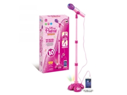 Lurelia Microfone Infantil Com Luzes, Microfone E Rosa, Educativo