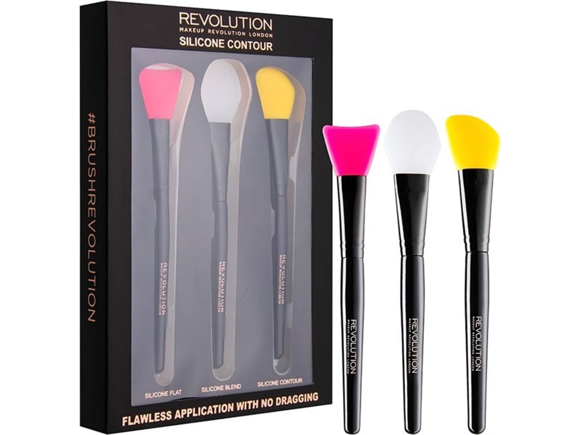 Pincel Maquilhagem MAKEUP REVOLUTION Brushes Gift Set Flat 1 Peças + Color