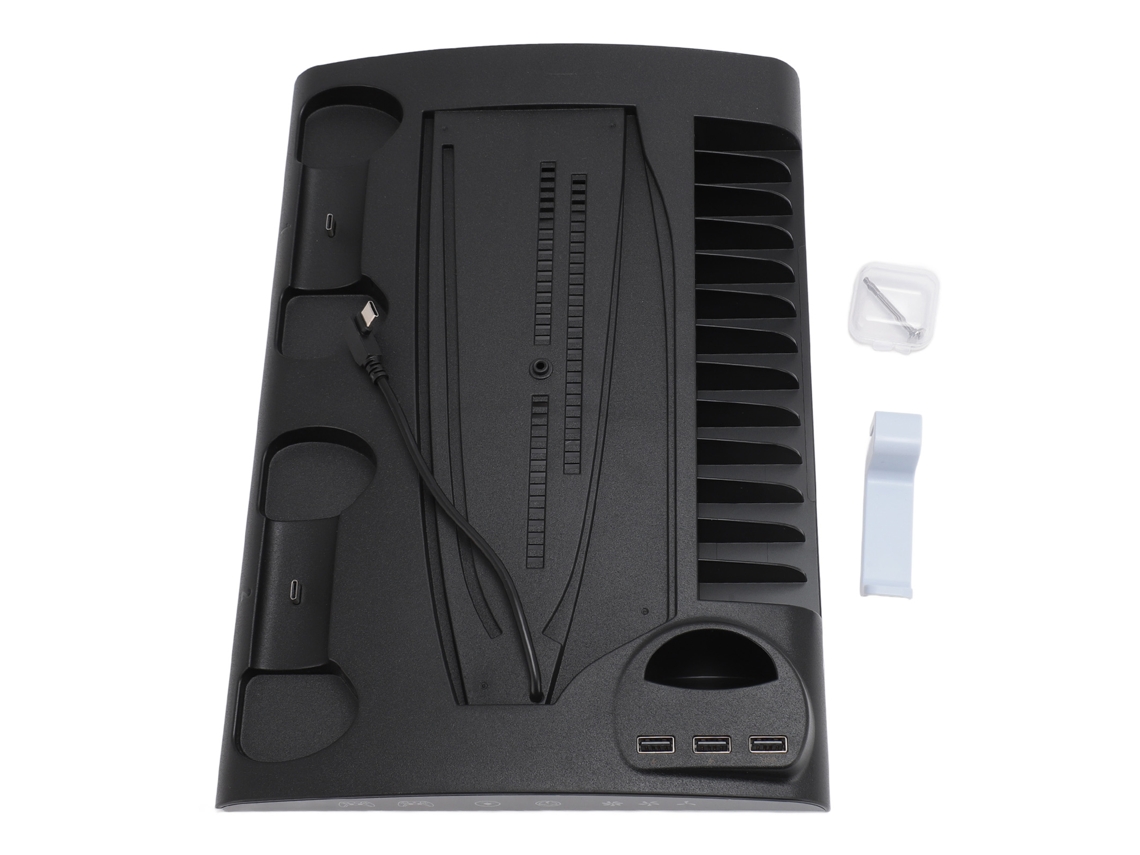Base de Resfriamento Rgb para Ps5/ps5 Slim, Três Velocidades, Carregamento Rápido | EOOCOO