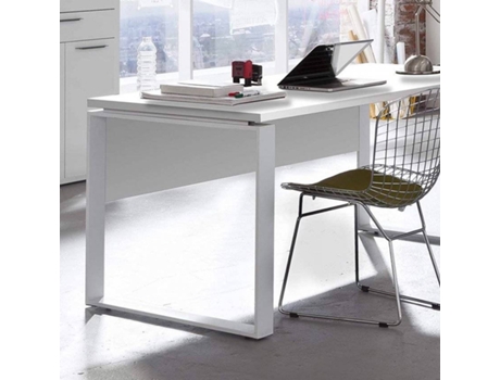 Secretária Grande Branca para Escritório Cm Ghost-desk OFFICE24 (170x80cm)