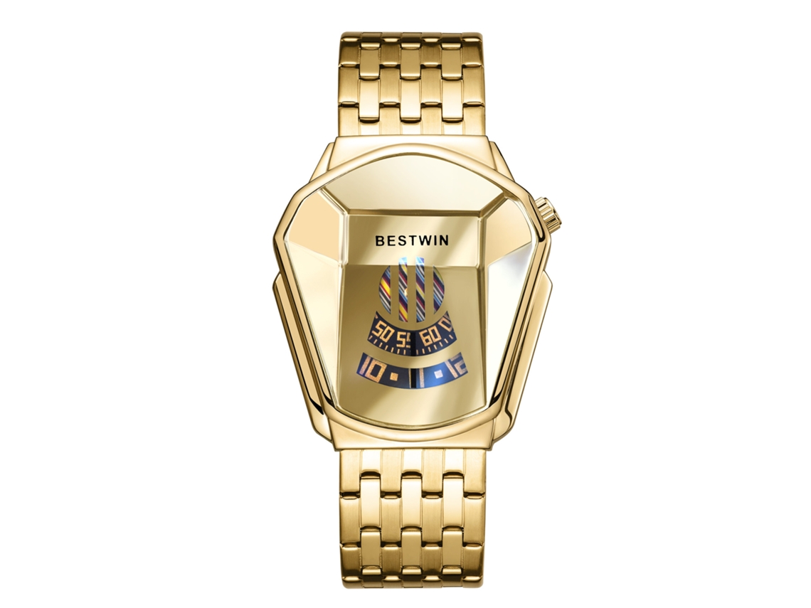 Relógio Masculino Touch MDUG (dourado)