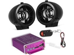1 Conjunto De Alto-falantes Estéreo, Fácil Instalação E Compatível Com Diversos Modelos.