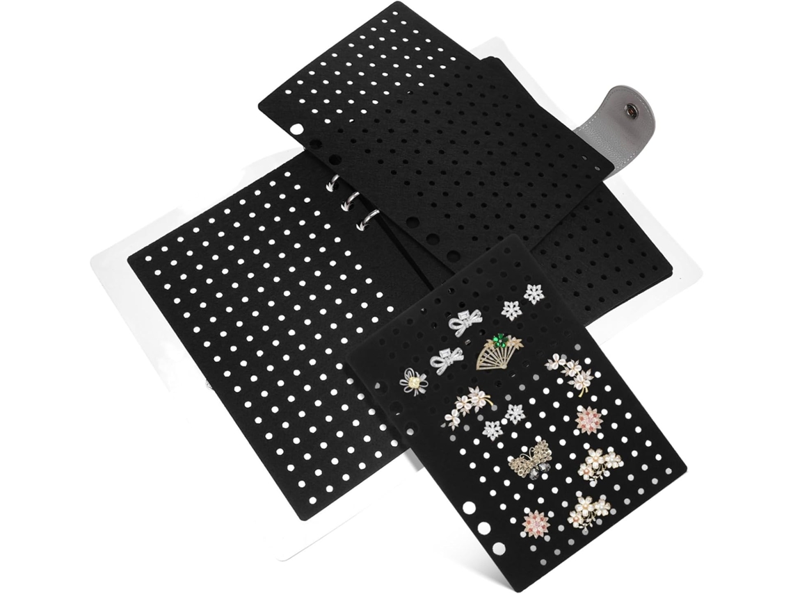 Livro Para Coleção De Broches, Suporte Para Exibição De Pins De