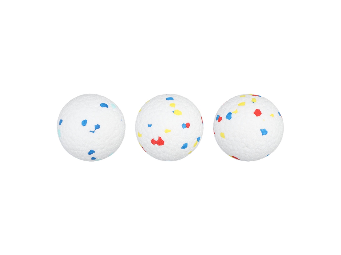 3pcs Bola Para Cachorro Bouncy Anti-mordida Flutuante Para Treinamento E Exercício De Cães Médios E Grandes