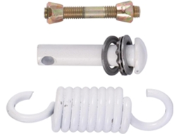 Kit de Montagem para Cadeira Suspensa Inoomp com Mola Espiral, Ganchos Giratórios de Teto em Liga de Alta Resistência, CHABERLU