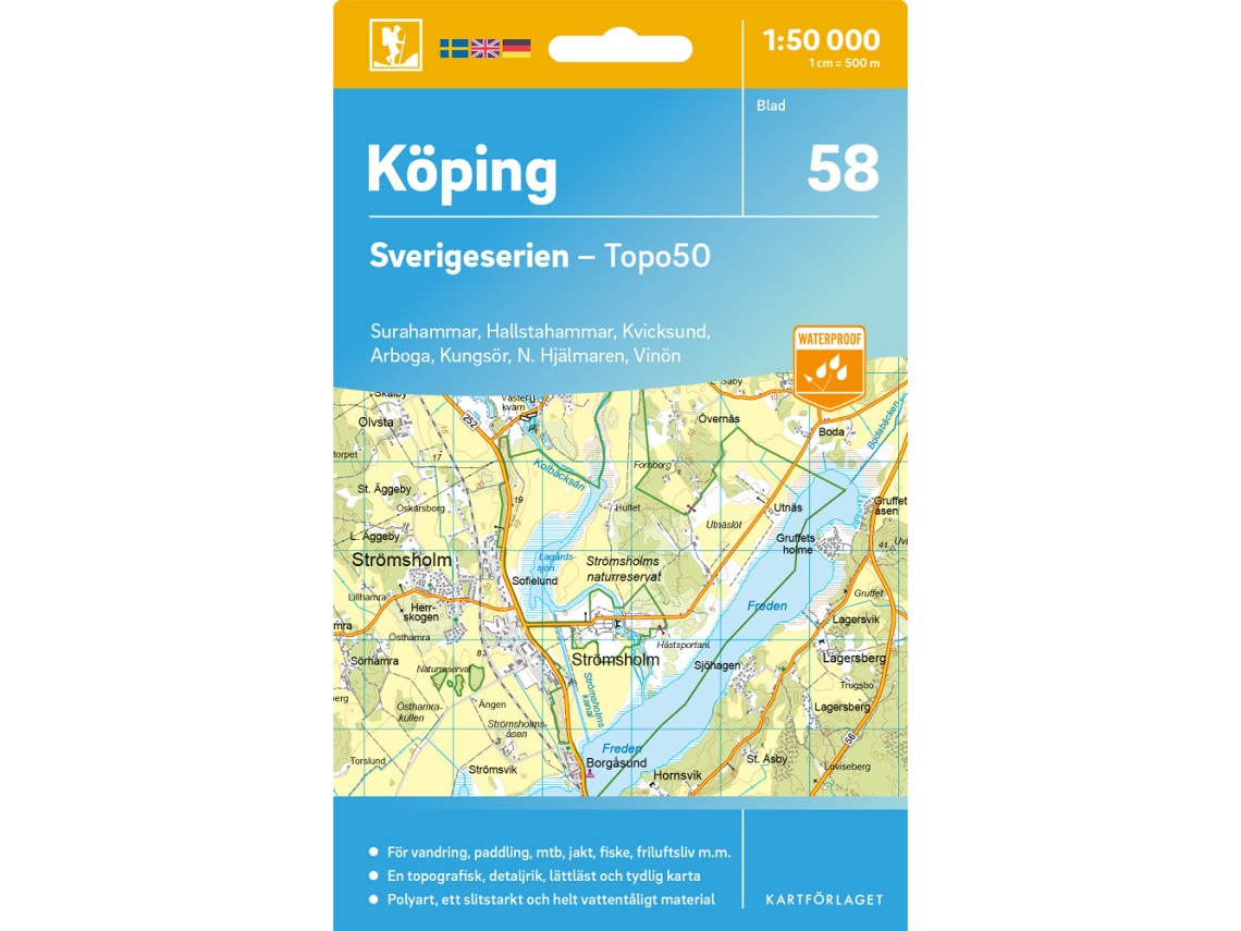 58 Köping Suécia Série Topo50 BRILVIBERA