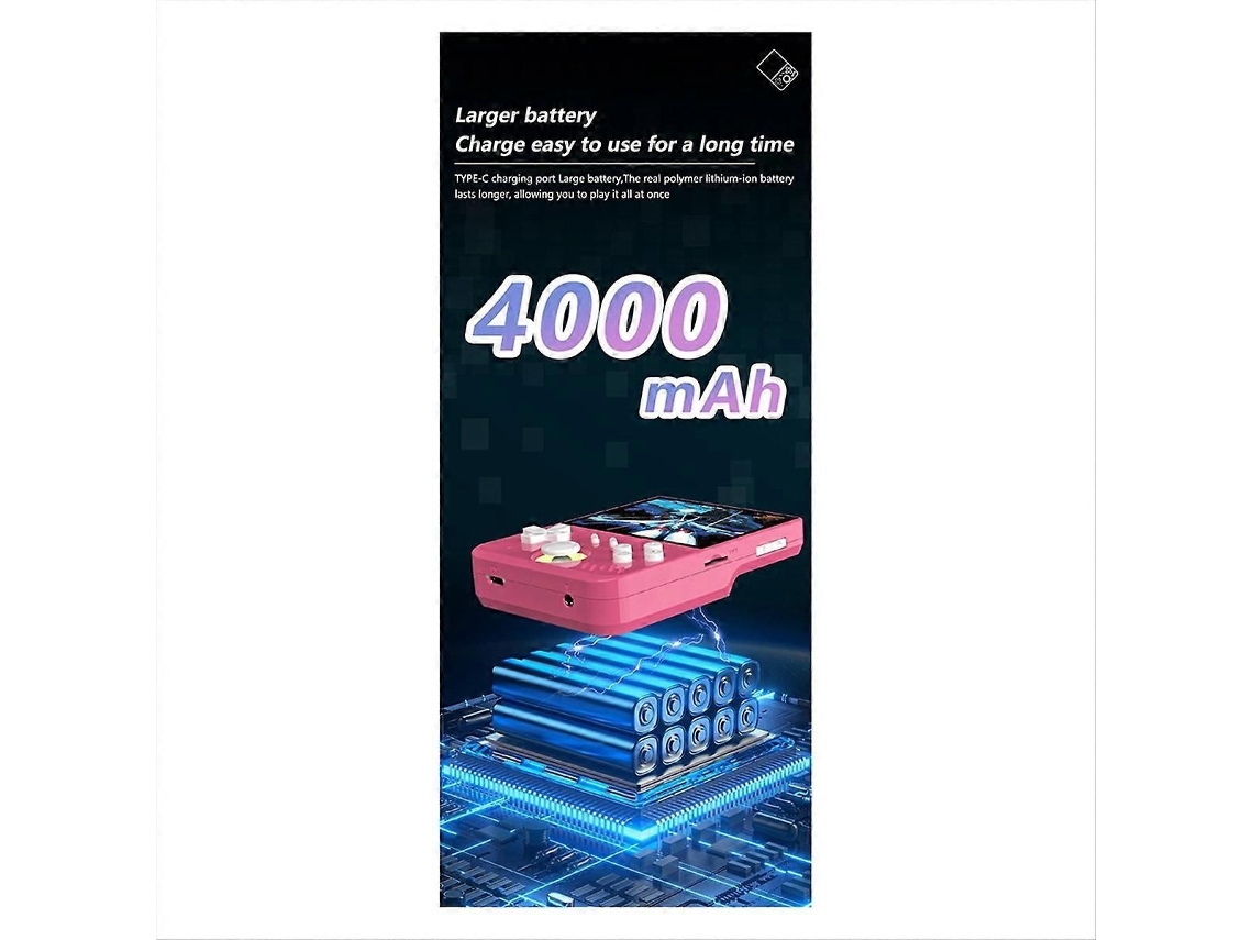Mini Console GOKOCO de 64 Gb com 10.000 Jogos