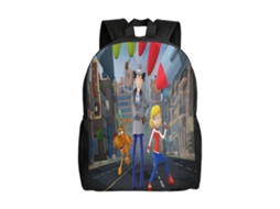 Mochila De Estudante Inspector Gadget F117, Durável E Leve, Alça De Ombro Impermeável E Respirável G117 Olysi Shop