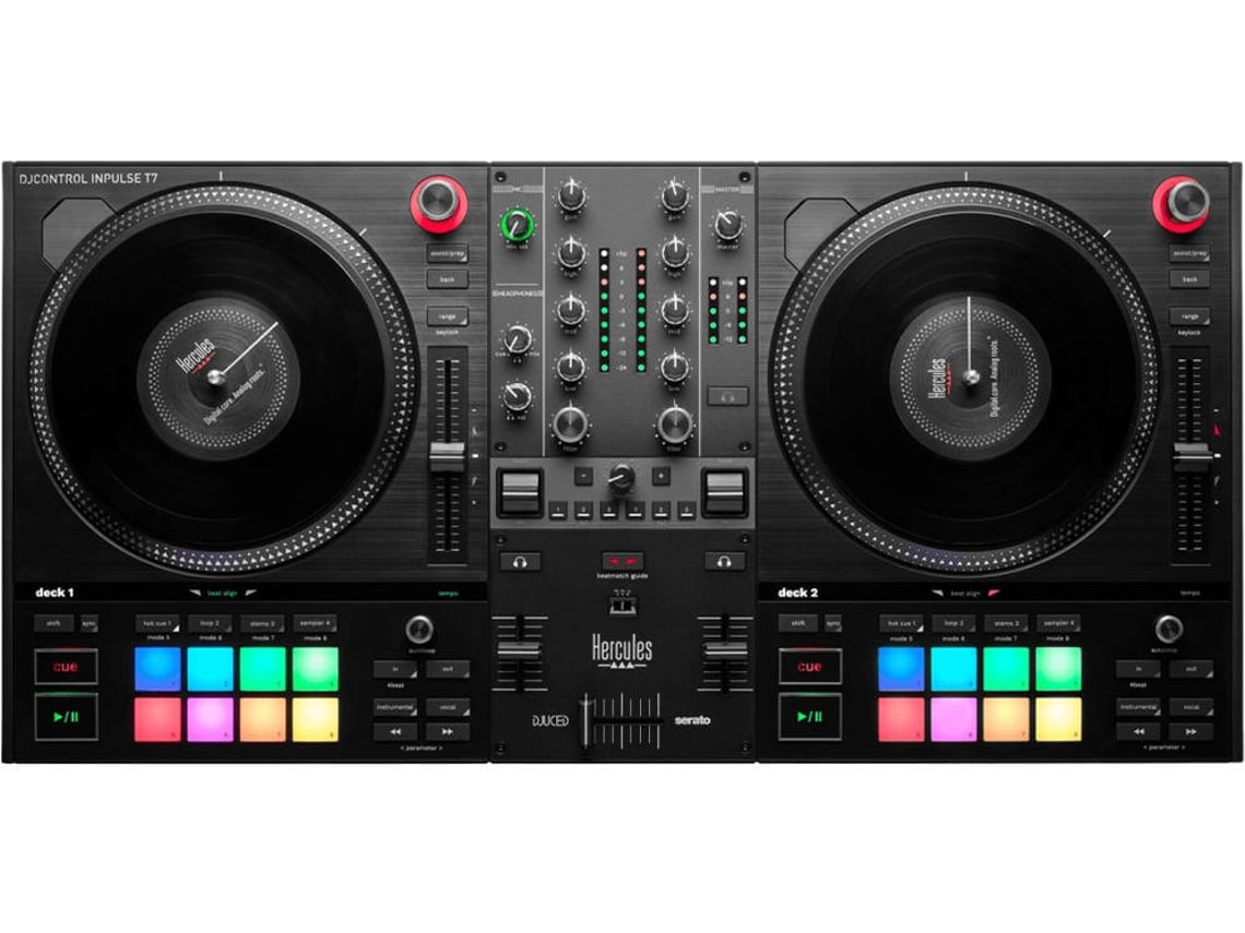 Controlador DJ HERCULES Inpulse T7