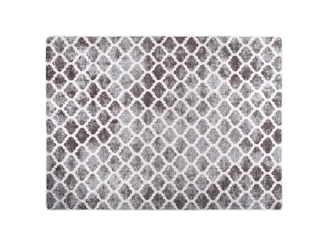 Rug, Rugs Vidaxl Cinzeto Veludo (120 X 180 Cm)