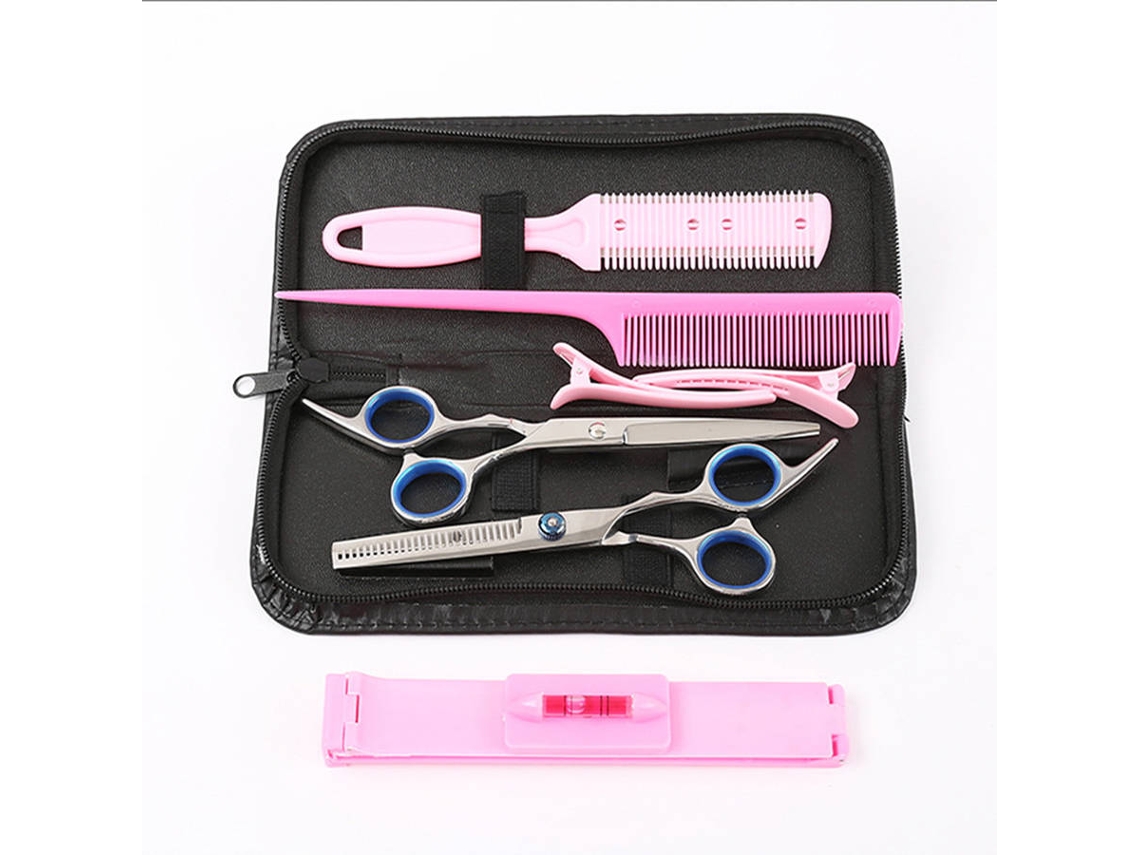 Conjunto para Corte de Cabelo LSCOOL Rosa
