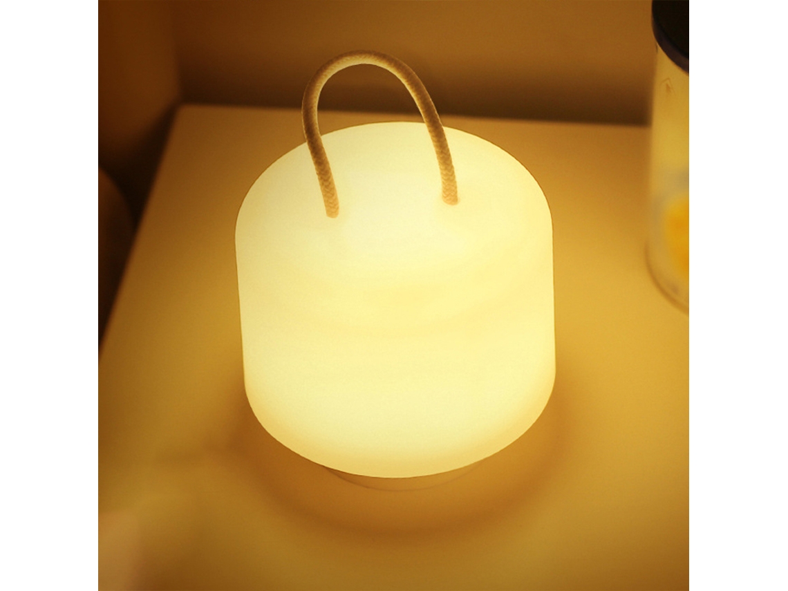 Luminária Noturna Pequena, de Alto Brilho, com Duas Cores de Brilho e Função de Memória CHABERLU