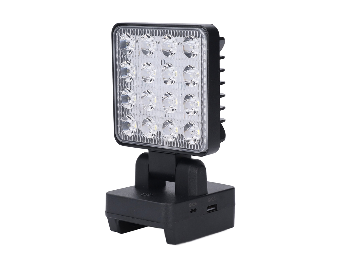 Laxiscreed Lanterna Led Portátil Com Bateria, Saída Usb Type C 5v 2a Para Iluminação De Trabalho
