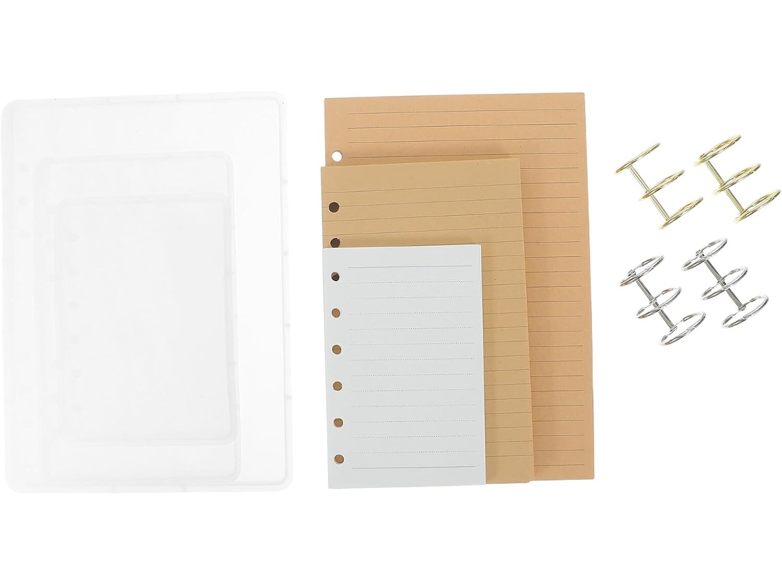 Molde De Silicone Nuobesty Capa Caderno Com Argolas, Resistente A Rasgos E Fácil De Desenformar, Tamanho A5, Ideal
