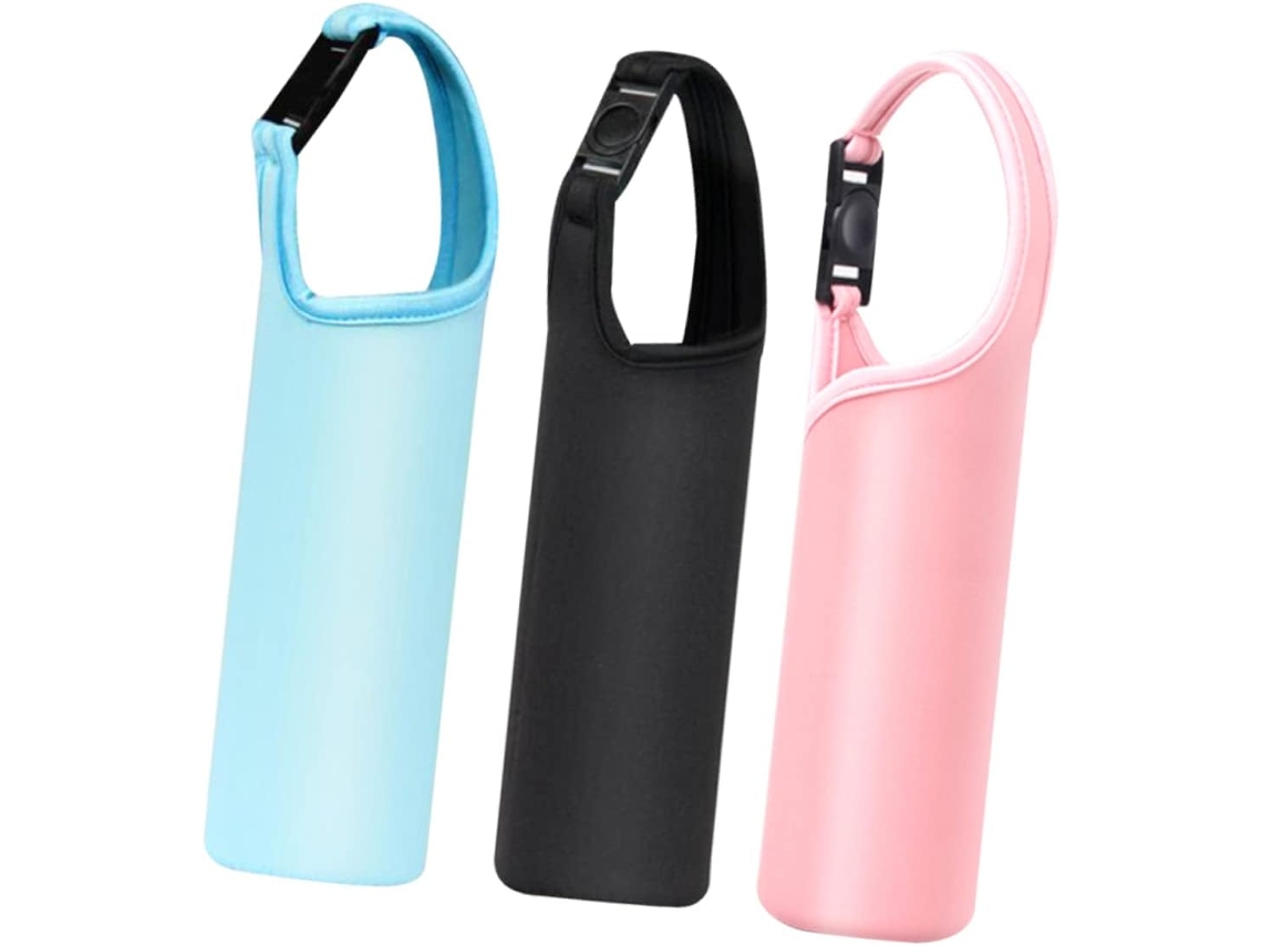 Conjunto De 3 Peças De Capas Isolantes De Neoprene Com Alça E Estojo De Transporte.