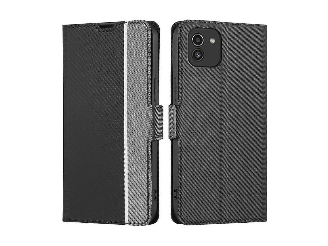 Capa Couro Para Samsung Galaxy A03, Elysve