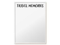 Magnetic Board For Wall Travel Memories For The Bedroom Espelharte (60x80 Cm)
