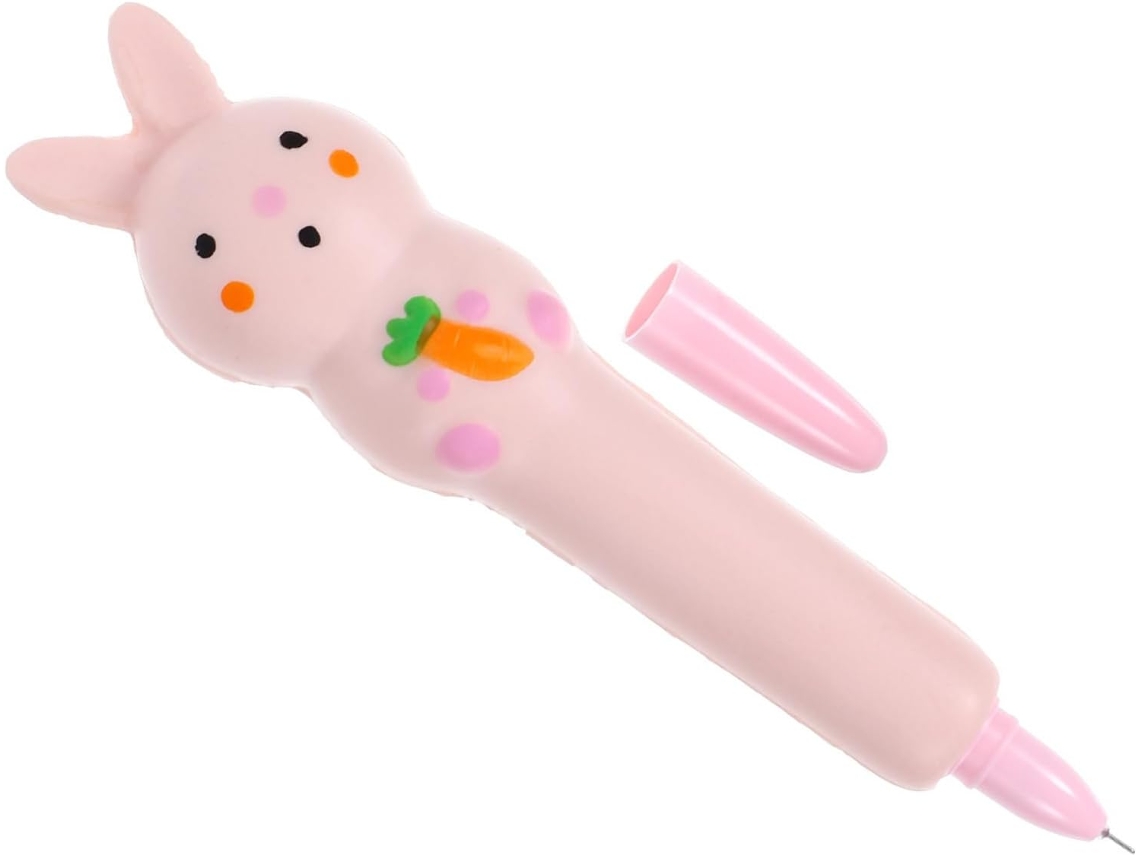 Caneta Em Gel Cute Sponge, Lisa, Para Uso Escolar, Com Pegada