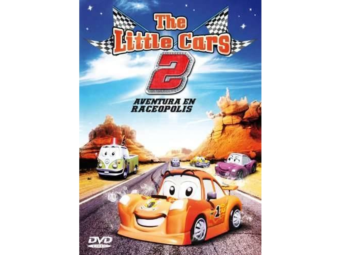 DVD Os Carrinhos 2: Aventuras em Rodópolis (The Little Cars 2: Rodopolis Adventures) / The Little Cars 2 Aventura En Raceopolis (2007)  (Edição em Espanhol)