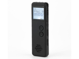 Mini Gravador Digital Portátil, Equipamento De Gravação De Áudio Para Mp3 Player 8 Gb Yizhood (preto)