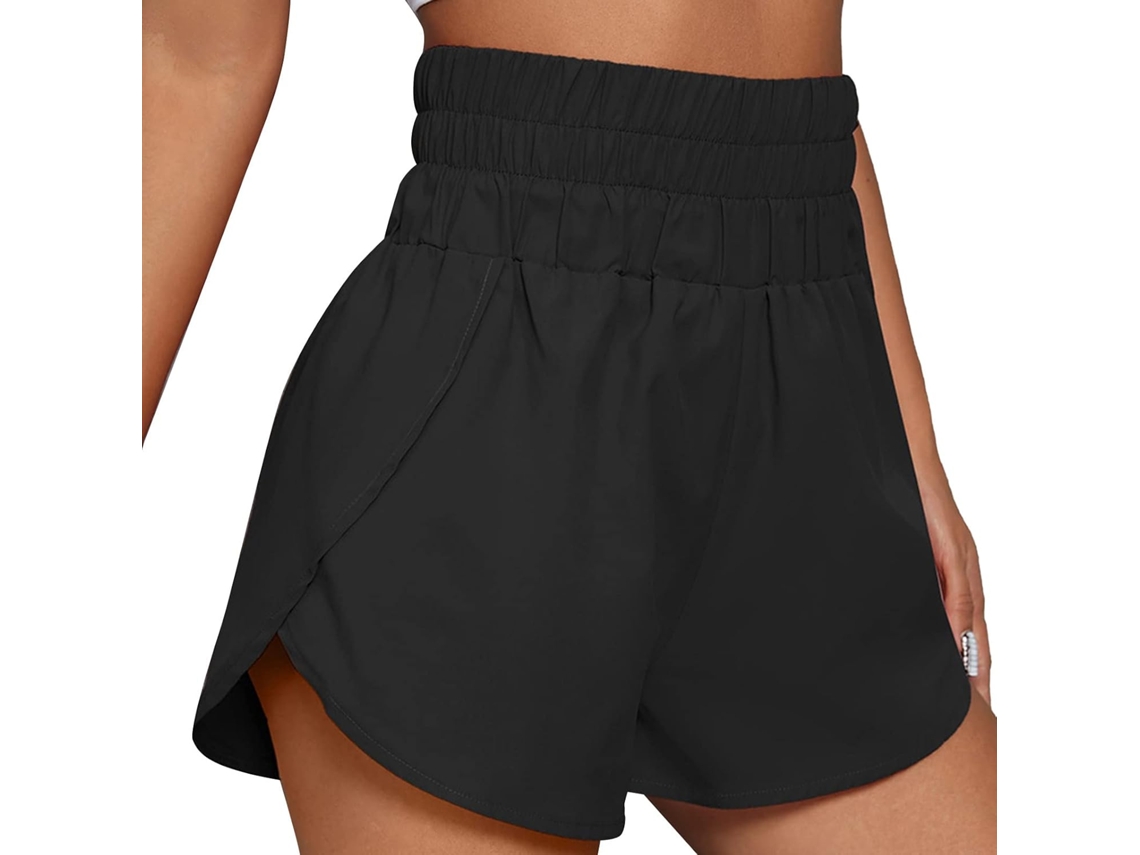 Shorts de Corrida Casuais Femininos com Cintura Elástica. SFUSHOS