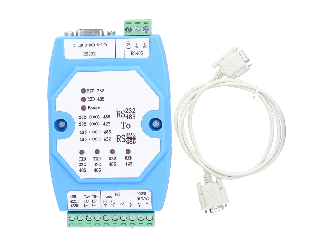 Adaptador Conversor Isolado USB RS232 Proteção Sobrecarga 5-30V S/MARCA
