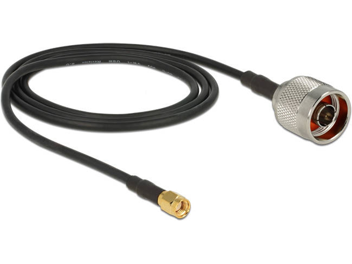 Cabo de Antena DELOCK (Coaxial - 1 m)