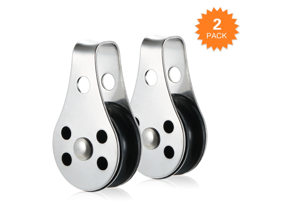 2 Polias de Aço Inox LAXISCREED para Barco