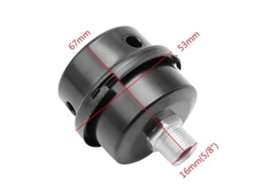 Filtro de Ruído Silencioso 12 5 Mm-16 Mm-20 Mm Silenciador para Compressor de Bomba de Ar Attrape-Reves Pnu51892
