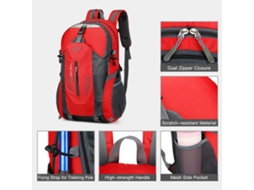 Mochila 40l Impermeável Leve para Trekking Outdoor