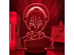 (estilo 5) Luz Led 3d Anime Avatar: A Lenda De Aang