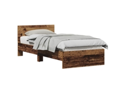 Estrutura da Cama em Madeira Antiga MAISON EXCLUSIVE 75x190 cm