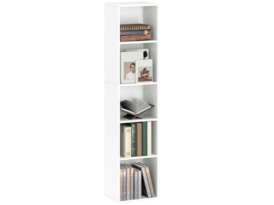 Estante de Cubos com 9 Compartimentos Branco ZACHARY