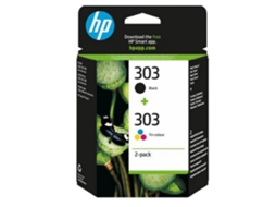 Tinteiro Hp 303 Duble Pack Original Tricolor.