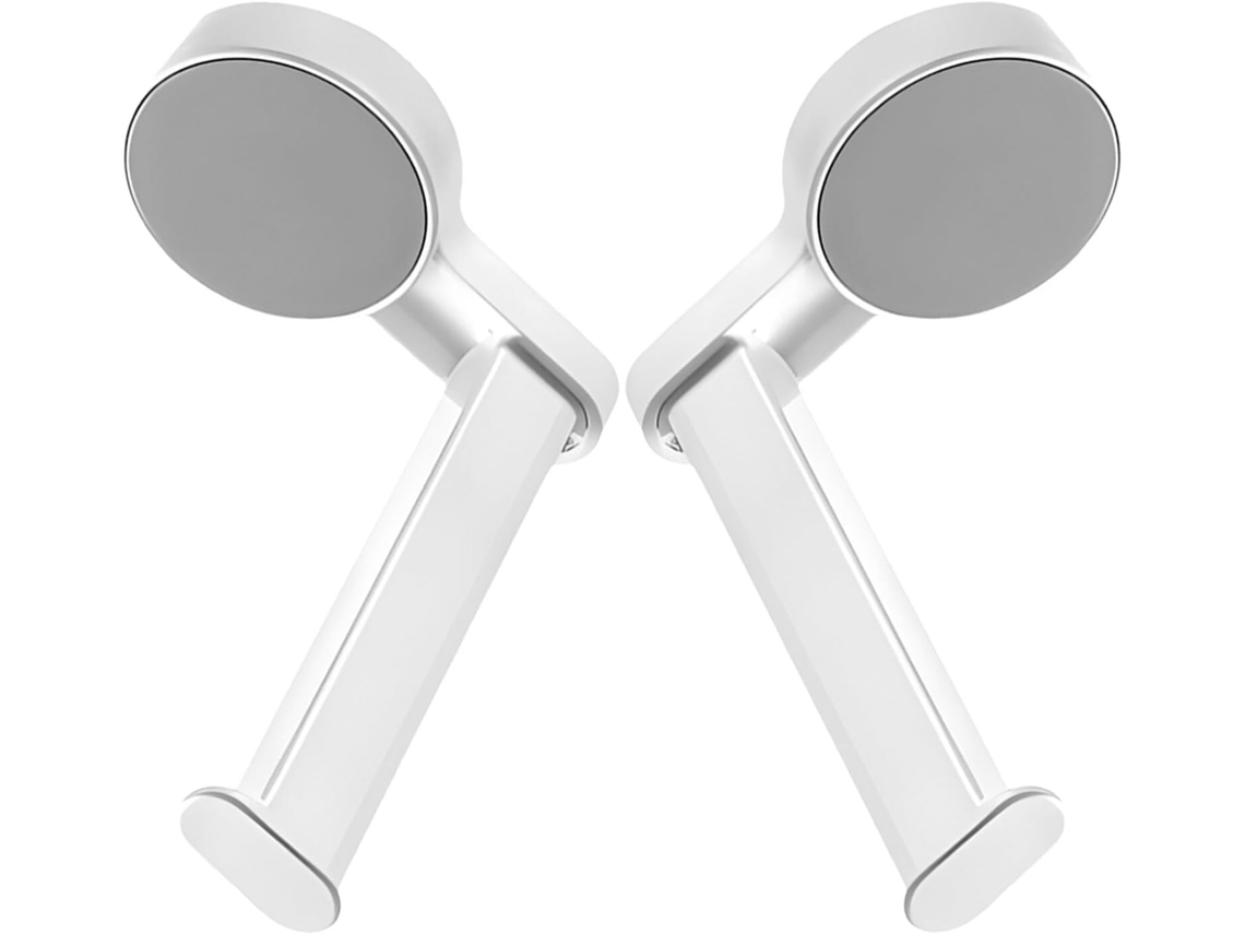 Suporte De Papel Higiênico Parede, 2 Peças, Abs Branco Autoadesivo