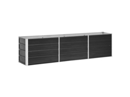 Raised Bed, Raised Beds Vidaxl Antracite Aço (240 X 40 X 45 Cm)